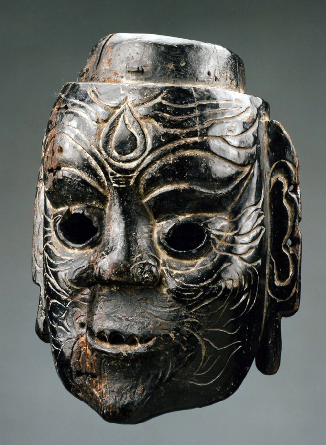 masque nepalais nepalese mask