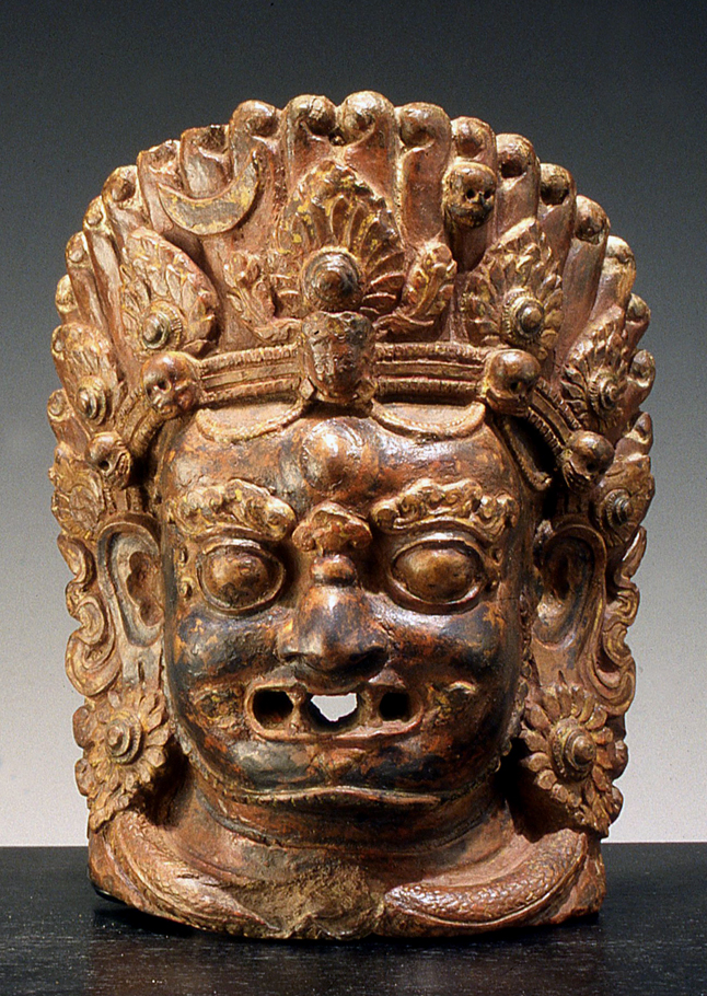bhairava mask, masque
